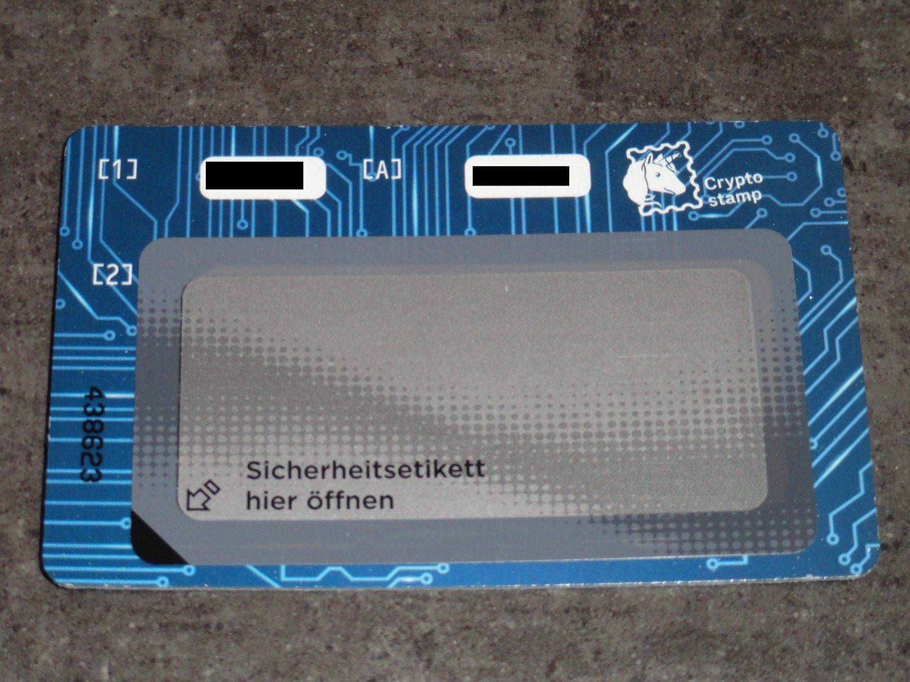 Alle Briefmarken: Crypto Stamp 3.0: WAL IN SCHWARZ – Neu (gemäss Beschreibung) aus Dagmersellen von dribbeldrago10 1