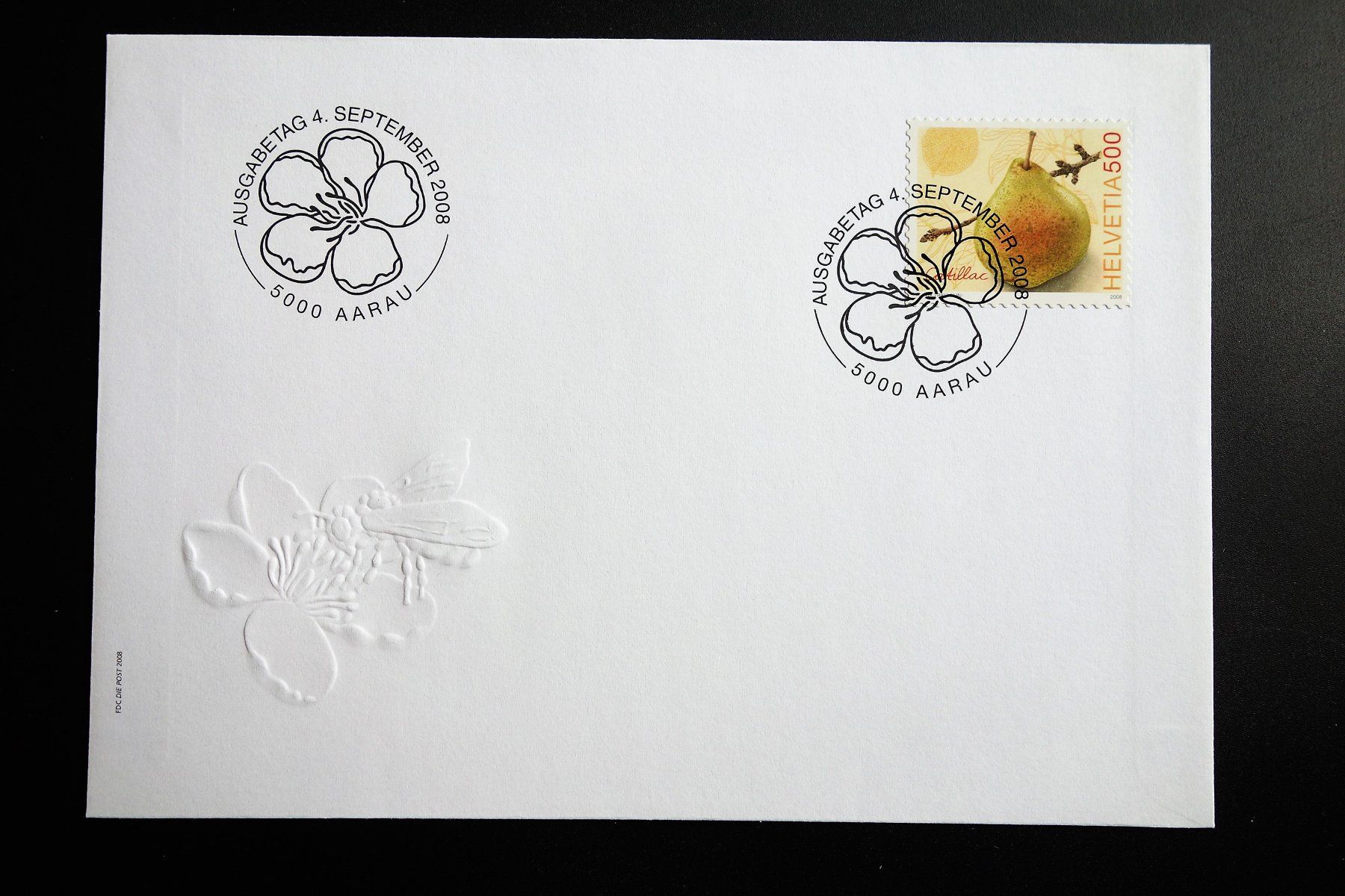 Tutti i francobolli: 2008 FDC Alte Obstsorten III – Nuovo (secondo la descrizione) da Mettmenstetten venduto da Sutasso