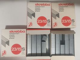 Skrebba Heftklammern für Hefter 23/15 Tacker 2800st Nr.457