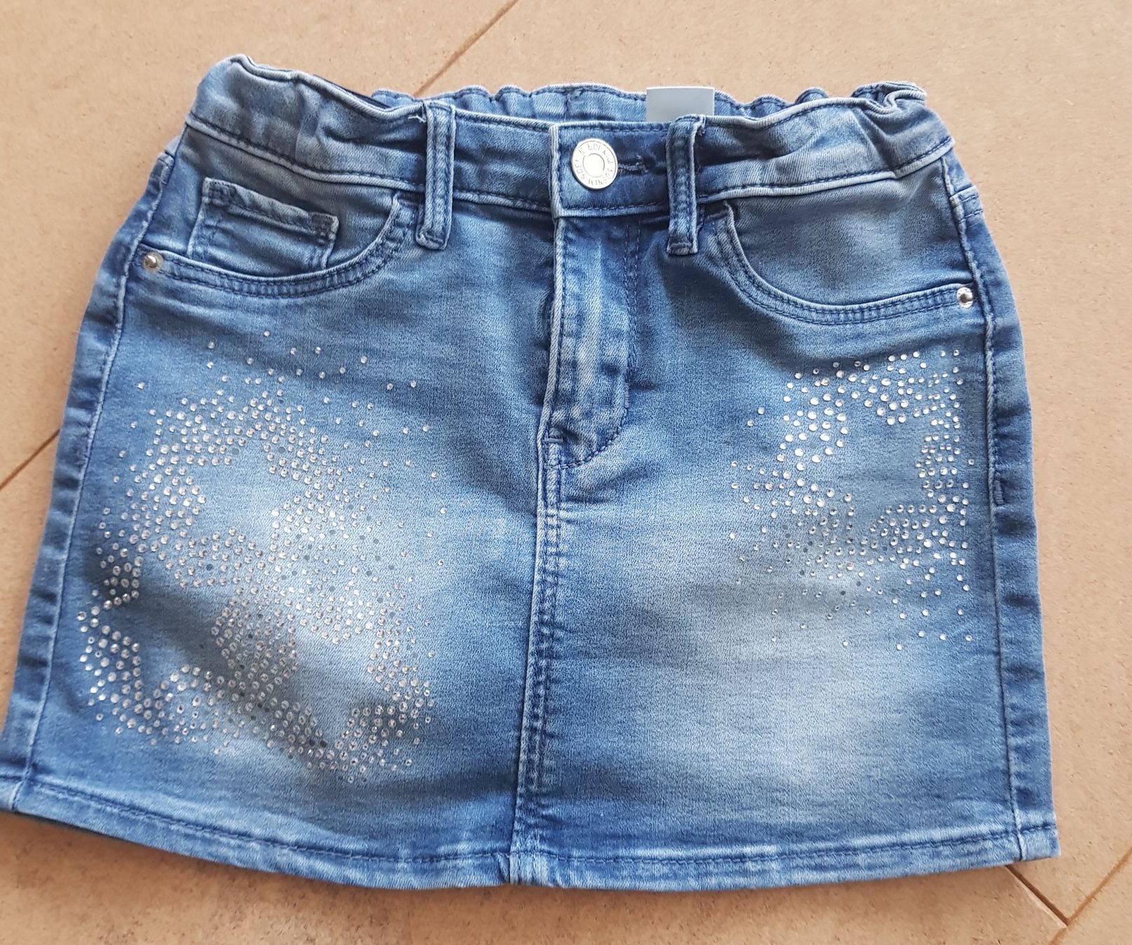 Vestiti & Gonne: Jupe Jeans Grösse 110 mit Strasssteinen – Usato da Thun venduto da lede
