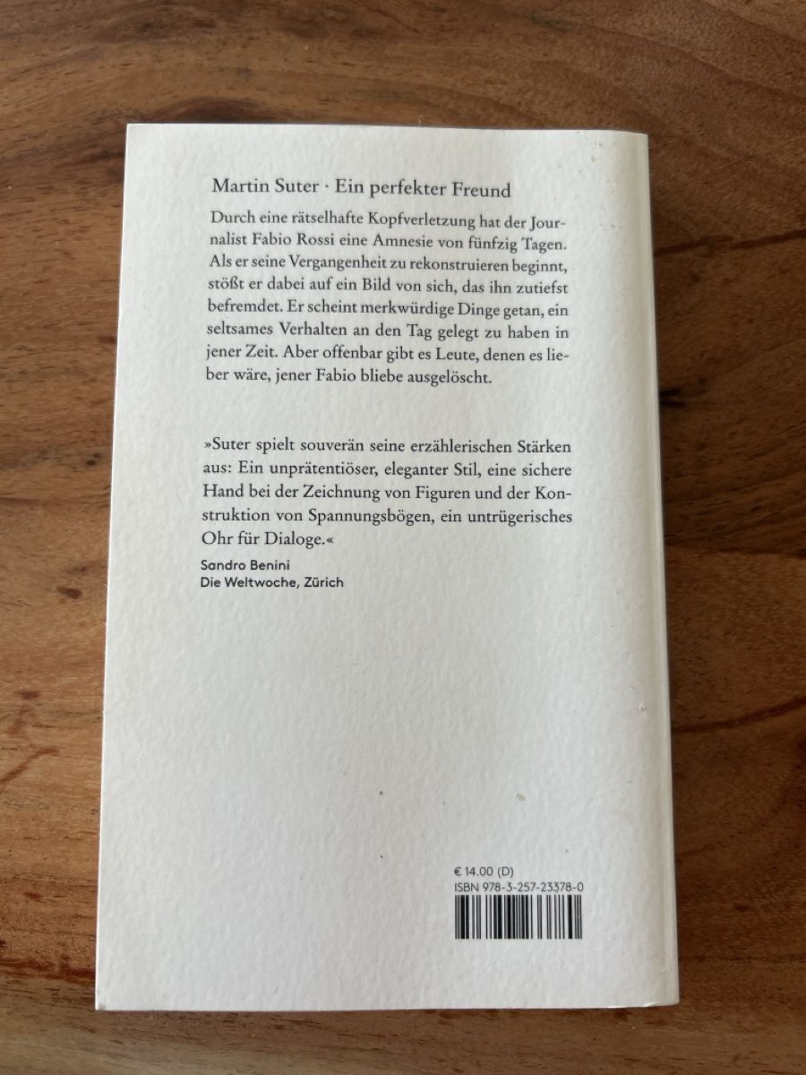 Livres: Ein perfekter Freund – D'occasion à Murten par lena_sophia 1