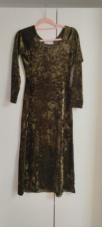 Vintage Samtkleid in Gr 34 von Young Classic 