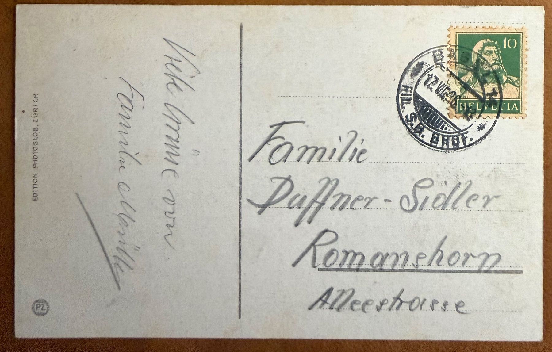 Cartoline postali: Basel - Bateau  1926 – Usato da Lutry venduto da Ediego 1