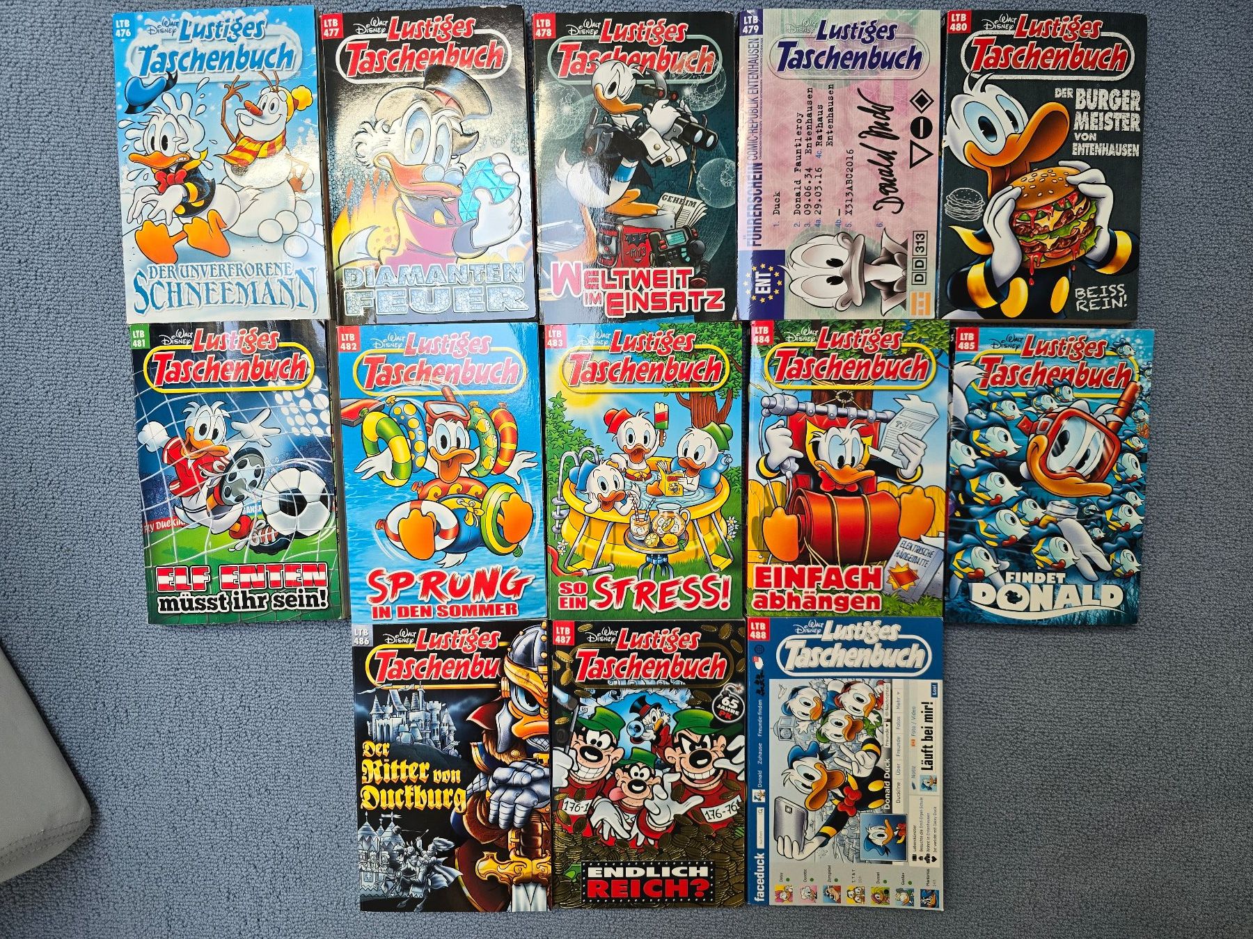 Comics: Lustiges Taschenbuch Sammlung, LTB 476-488 – Gebraucht aus Fehraltorf von buylow3000 1