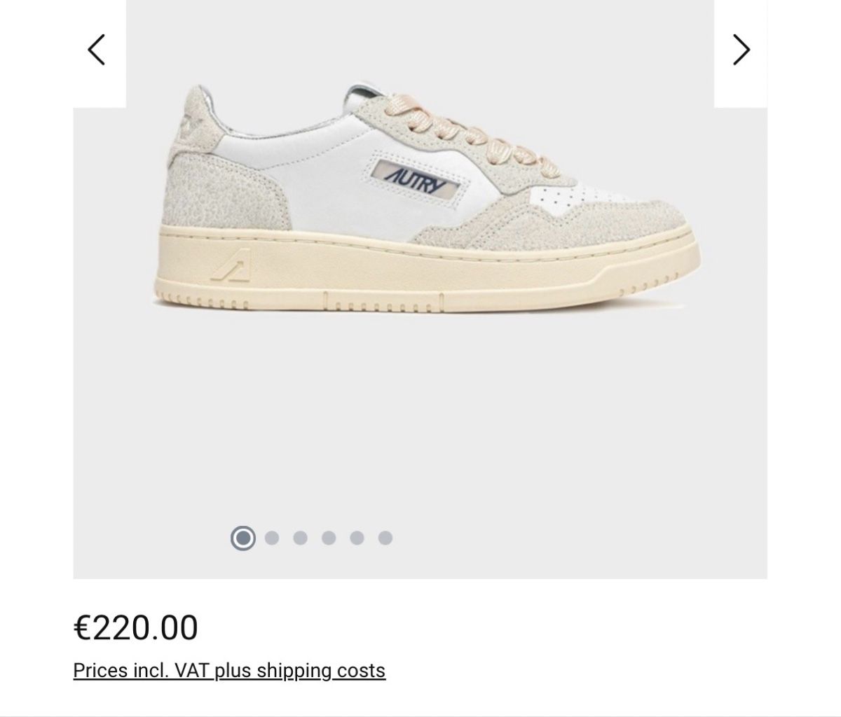 Autry Scarpe da donna: AUTRY MEDALIST LOW WHITE GLITTER GR 38 NEU – Nuovo (secondo la descrizione) da Rickenbach b. Wil venduto da paffy 1