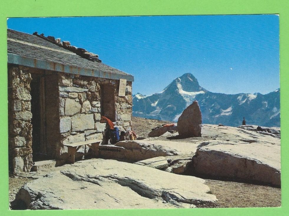 Ansichtskarten: Lötschenpass-Hütte – Gebraucht aus Zürich von t24_de