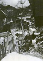 Ausserberg   VS    " Räbstichl schnätzlu "  -  Dorfpartie