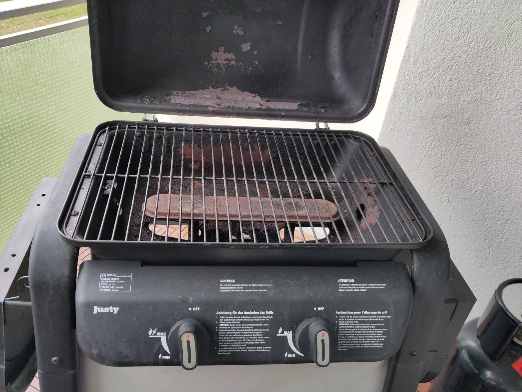 Griglie: Gasgrill Justy – Difettoso da Bern venduto da Kloppo8 1