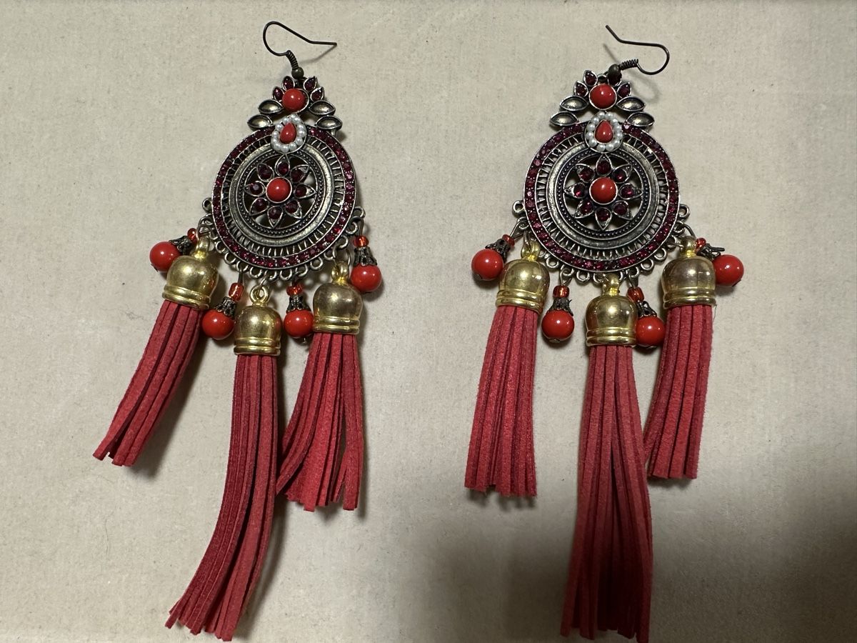 Orecchini pendenti & Orecchini a lobo: Ohrringe Orientalisch Boho Style – Usato da Luzern venduto da ariazalea 3