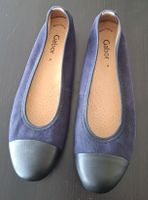 Gabor Ballerinas, Wildleder dunkelblau/schwarz