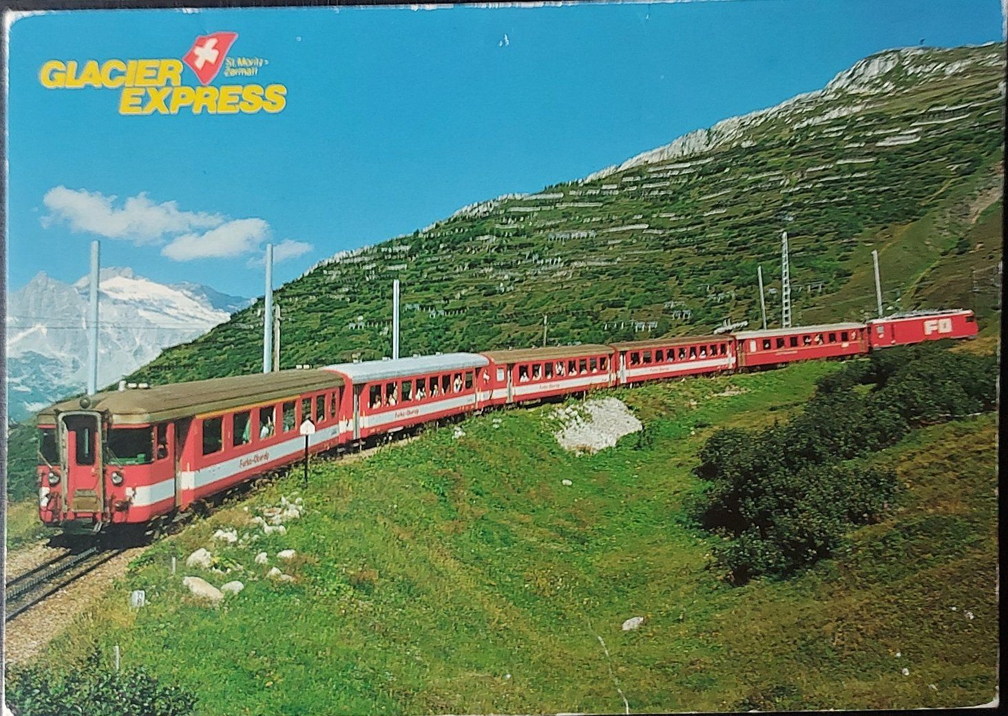 Ansichtskarten: Furka-Oberalp-Bahn ob Andermatt – Neu (gemäss Beschreibung) aus Rothrist von Stranglehold