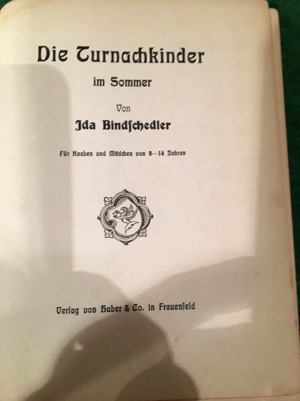 Libri: Antikes Buch: Die Turnachkinder im Sommer, 1908 – Usato da Binz venduto da Dsc1 1