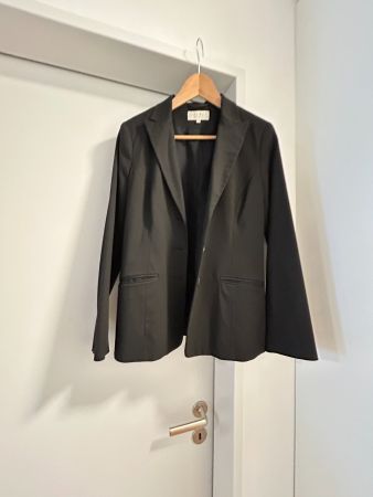 Eleganter schwarzer "Hennes" Blazer Gr 38 -blazer élégant