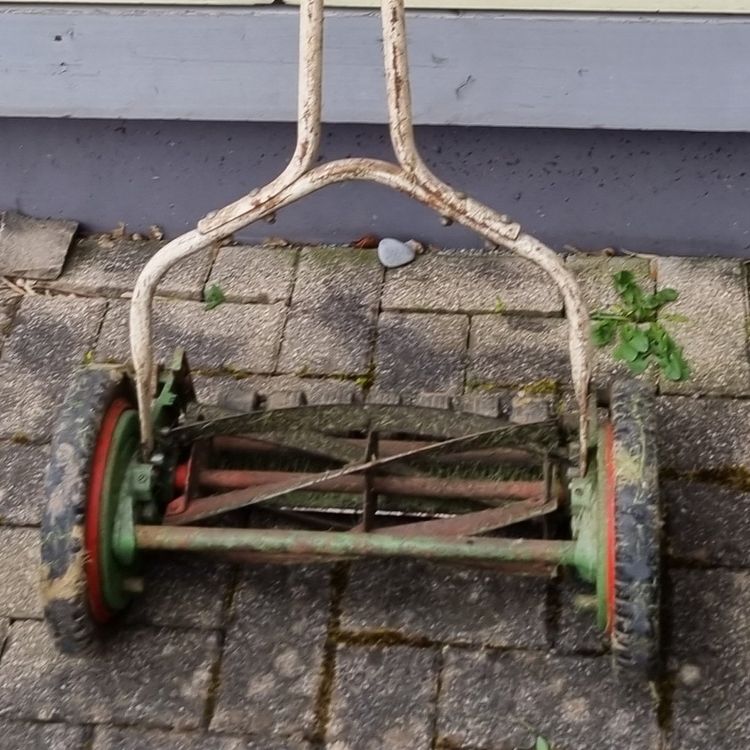 Original englischer Vintage Rasenmäher Kaufen auf Ricardo
