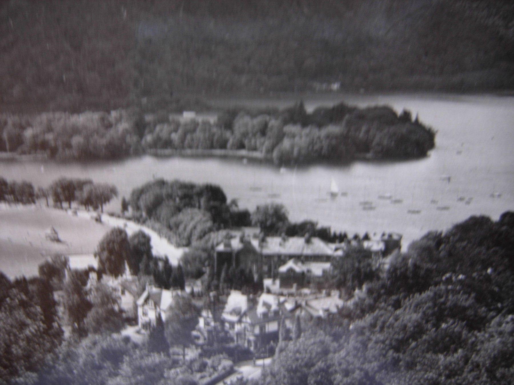 Cartoline postali: AK - Bowness and Windermere Lake from Post Knott, UK – Usato da Dübendorf venduto da rumpumpel 2