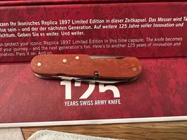 COUTEAU " REPLICA 1897 " VICTORINOX