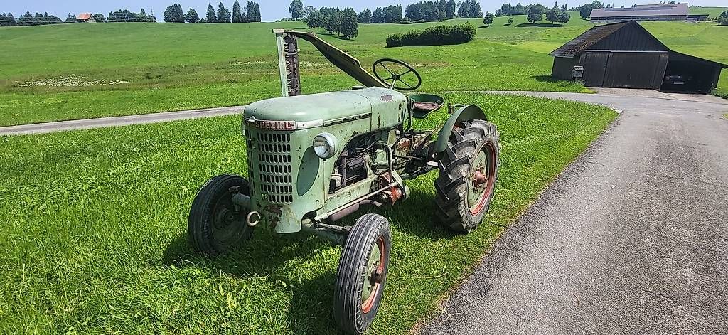 Bührer Trattori: Bührer SO4 Traktor Benziner mit Mähbalken – Usato da Egg SZ venduto da Bko1 2