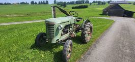 Bührer SO4 Traktor Benziner mit Mähbalken