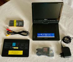 Tragbarer DVD-Player Sony DVP-FX930 gebraucht schwarz