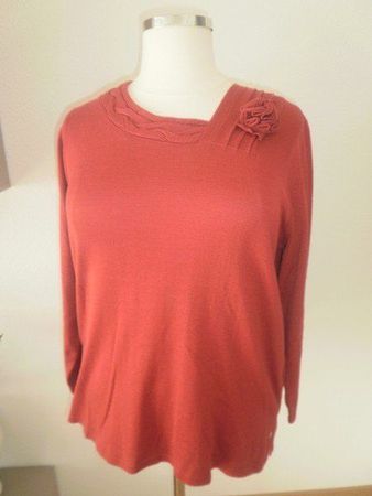 Pull rouge T. 48 et 50