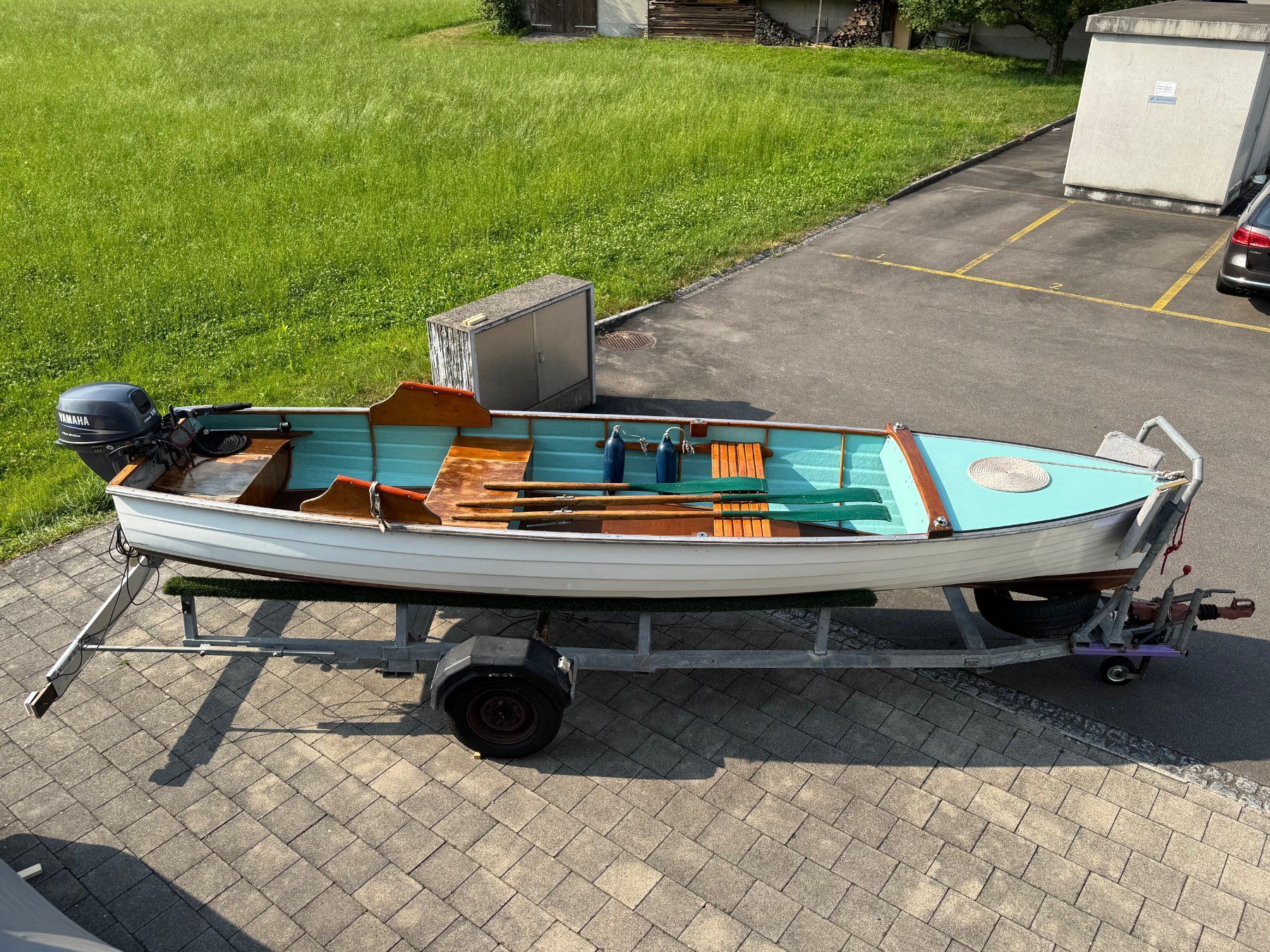 Barche: Motorboot mit Yamaha Motor 15 PS – Usato da Brunnen venduto da Bitz68