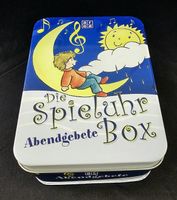 Spieluhr Abendgebete Box mit 40 Karten, 40 versch. Gebete