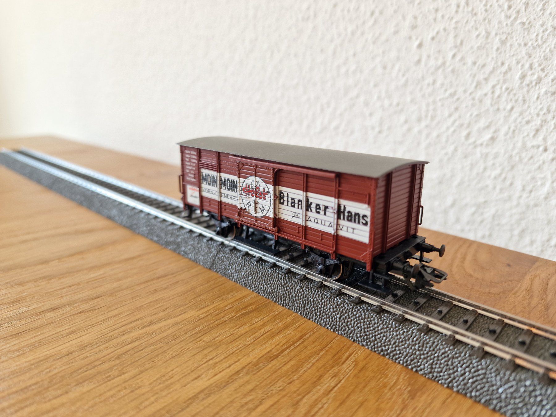 Märklin Modellini di ferrovie: Märklin Güterwagen Blanker Hans H0 – Usato da Matten b. Interlaken venduto da lor_hr9w 3