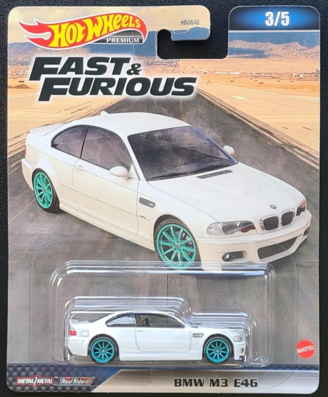 Hot Wheels Modellini d'auto: Hot Wheels Premium BMW M3 E46, Fast & Furious! – Nuovo e nell'imballaggio originale da Niedergösgen venduto da Bolli3