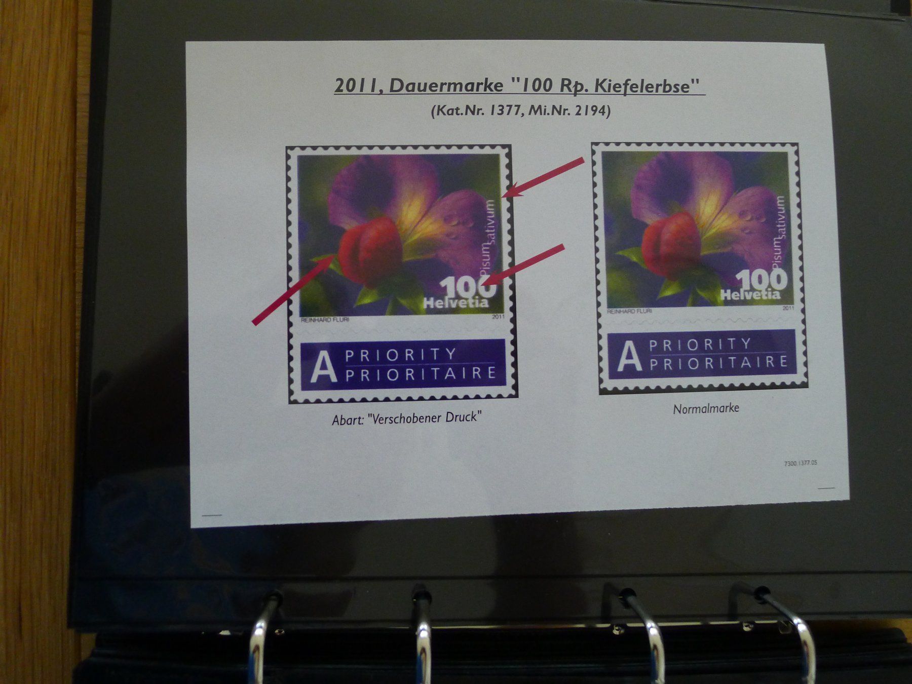 Tutti i francobolli: 2011 Abart  Dauermarken Gemüseblüten  1377 Stempel 12.12.12 – Usato da Dagmersellen venduto da sli72 1