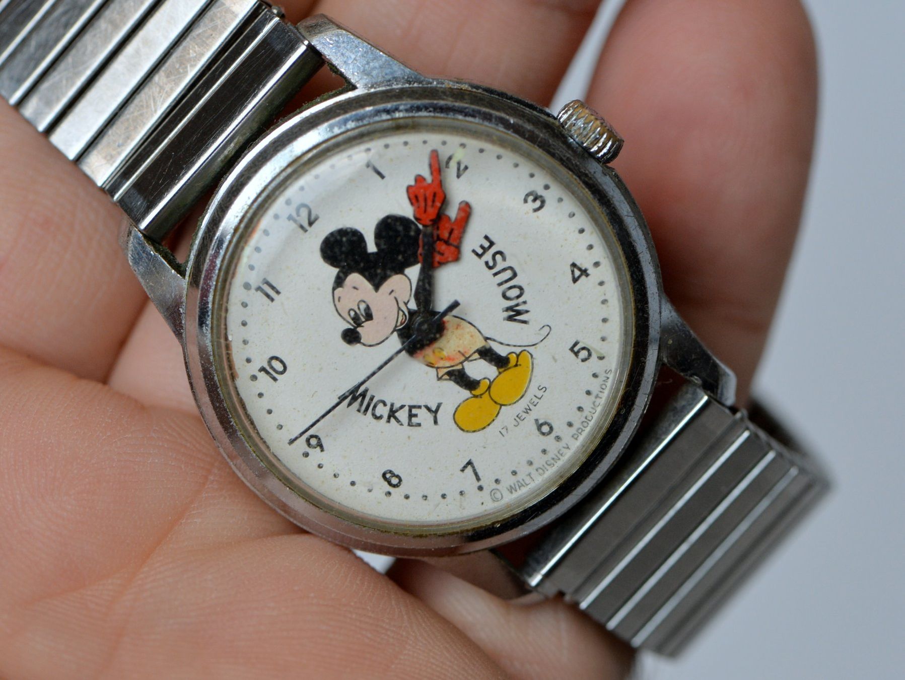 Disney Orologi: Montre mécanique vintage "Mickey Mouse" – Usato da Neuchâtel venduto da Neuchatel 1