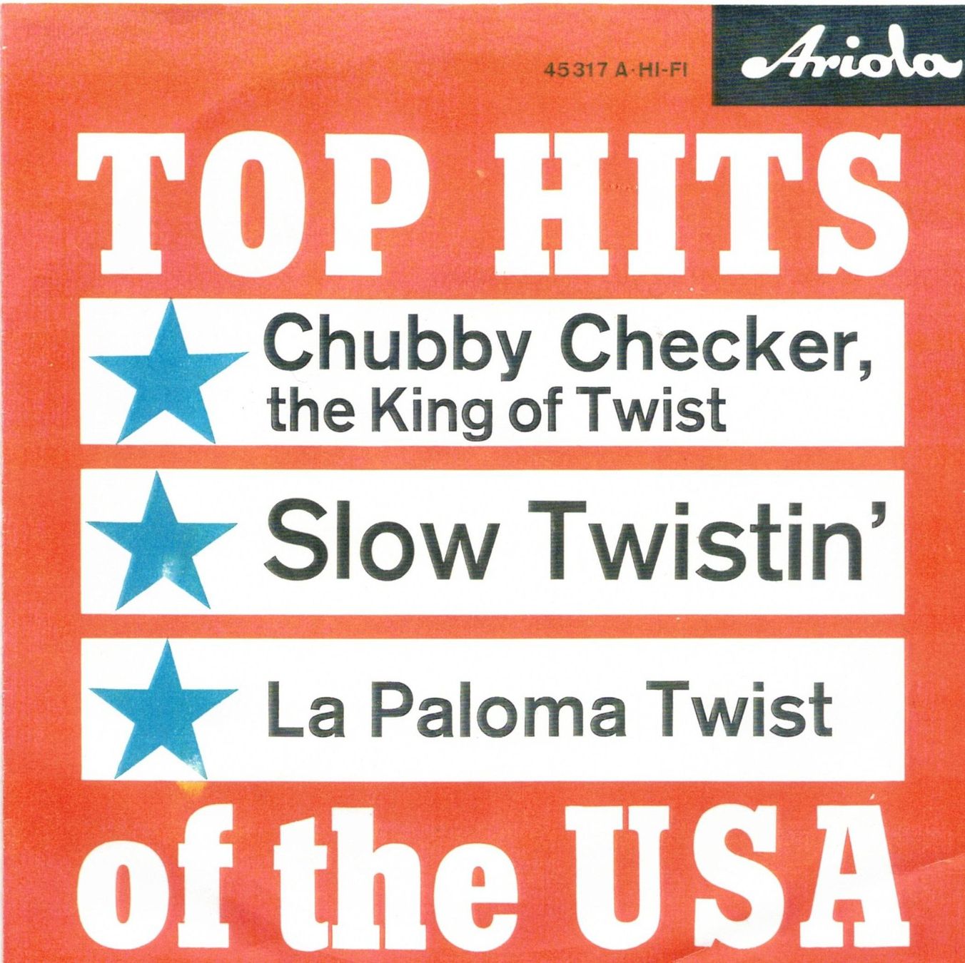 Dischi in vinile: Chubby Checker  --  Slow Twistin  Single7 – Usato da Rheinau venduto da thealbum