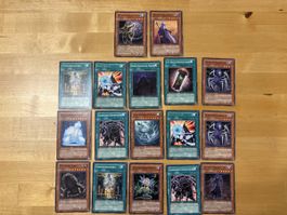 Yugioh Oldschool Karten 17x STON