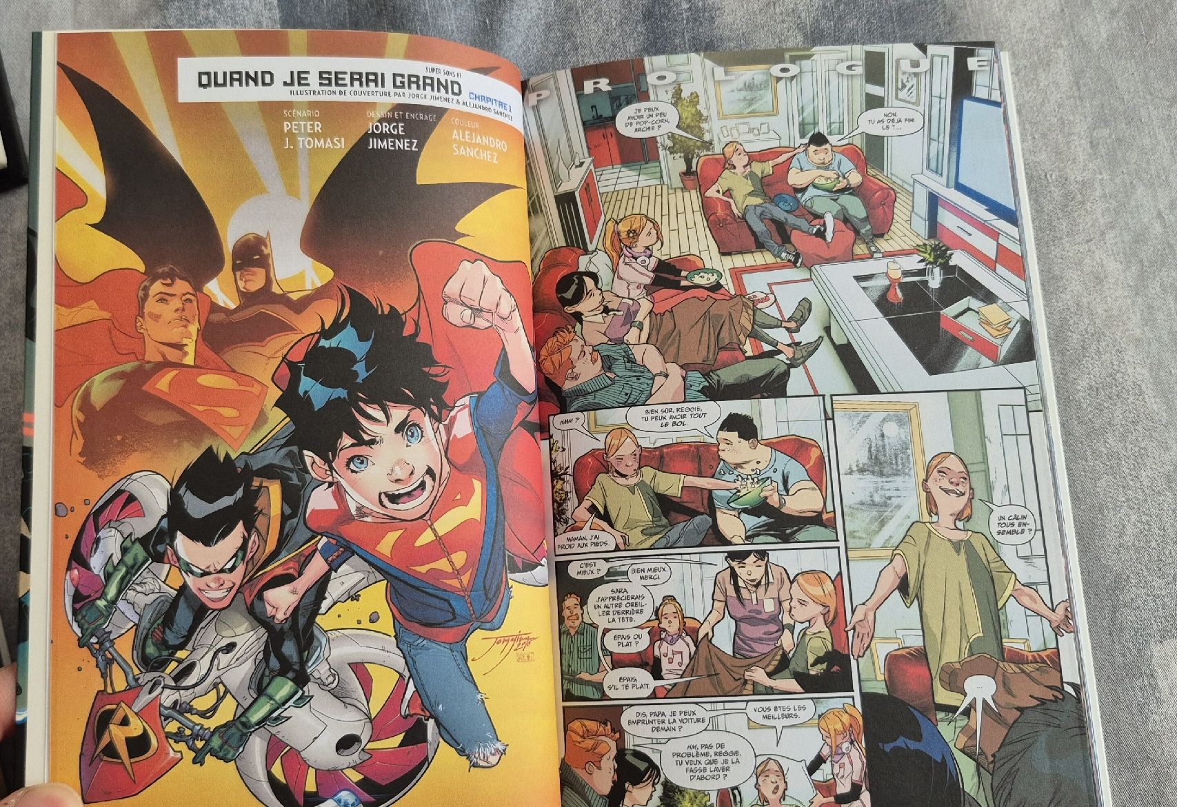 Fumetti: SUPER SONS DC COMICS RÉCIT COMPLET POCHE BD BATMAN SUPERMAN – Usato da Grand-Lancy venduto da luc111 3