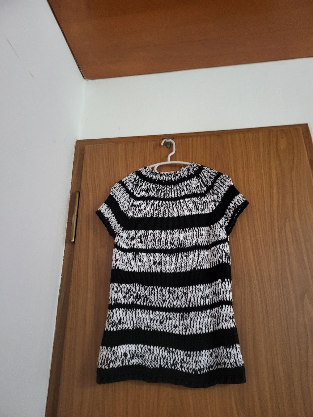 Luisa Cerano Maglioni & Felpe: Pull Luisa Cerano rayé noir/blanc, taille 38, coton – Usato da Niedergösgen venduto da Eva2410 1