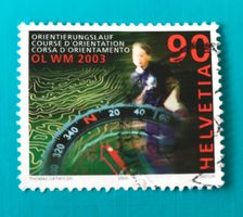 Nr.1083 mit Stempel Orientierungslauf Weltmeisterschaft 2003