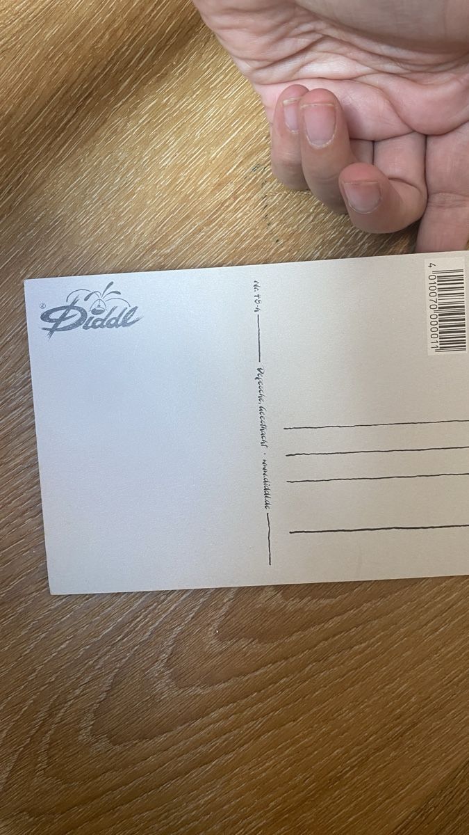 Cartoline postali: Diddle Postkarte Nr. 48-h – Nuovo (secondo la descrizione) da Beinwil (Freiamt) venduto da Akgeun 1