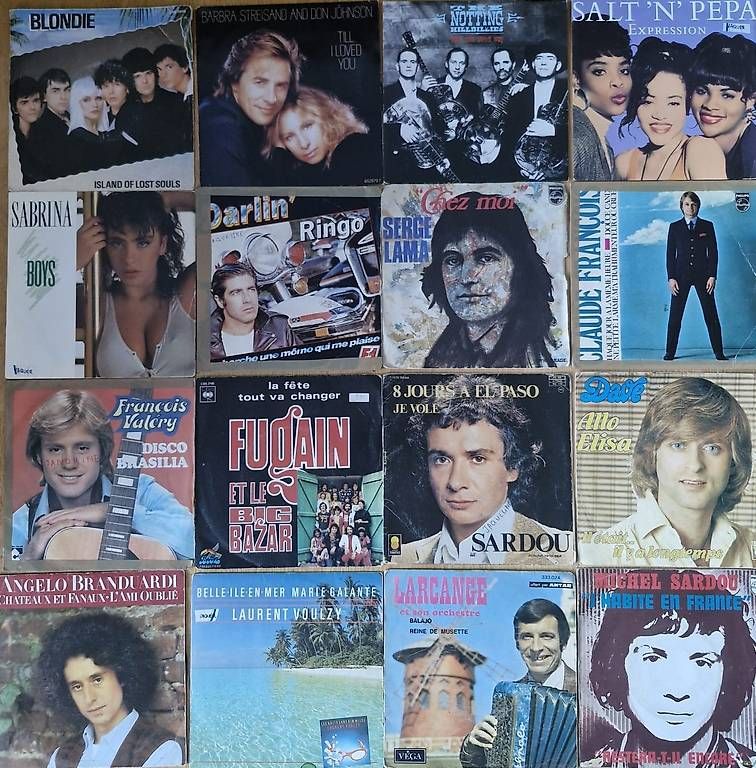 Dischi in vinile: Disques d'époque vinyles 45t + 33t – Usato da Botterens venduto da abi_tz2g 1
