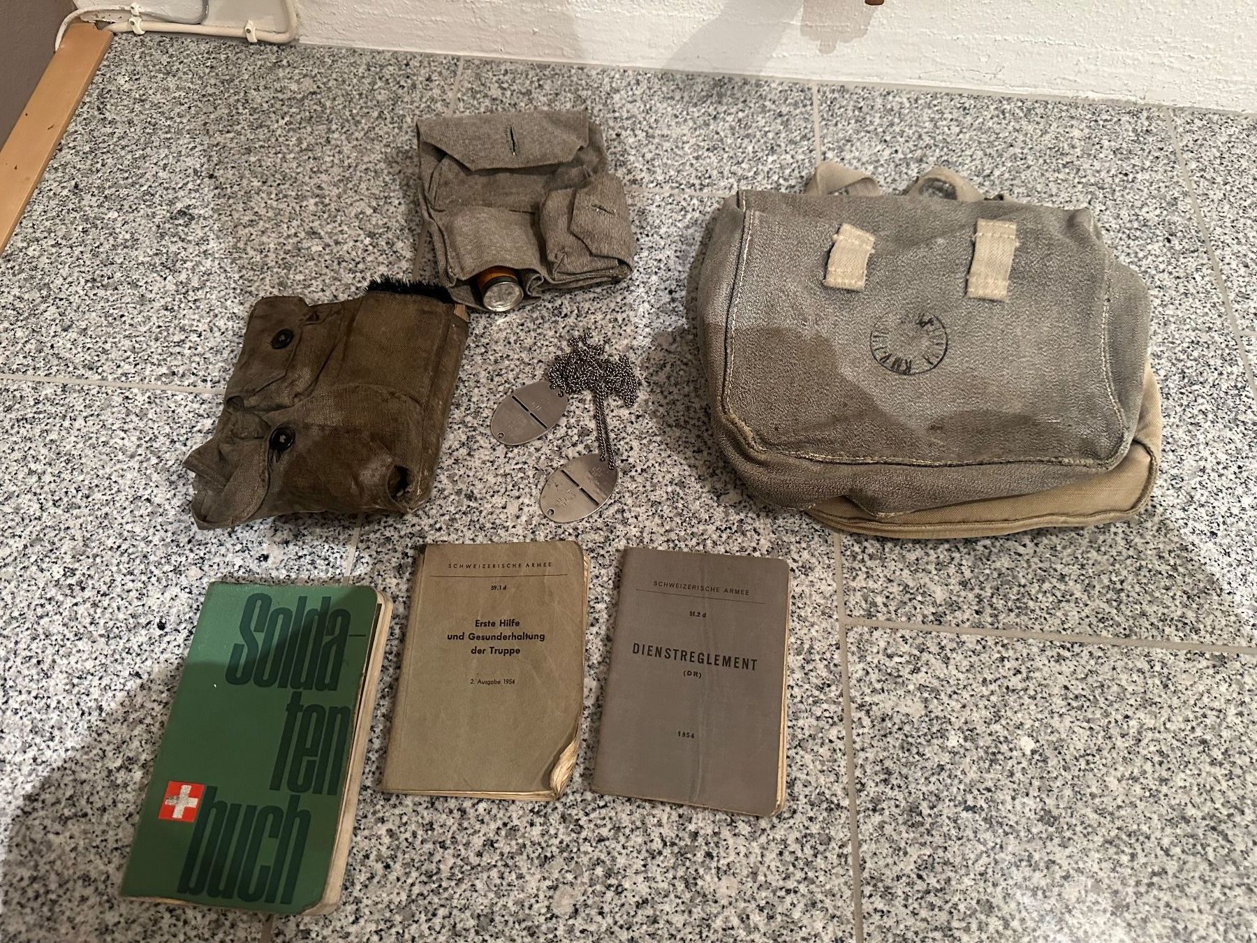 Borse: Schweizer Armee Ausrüstung, Vintage, Original! – Usato da Bussnang venduto da Tatzfatz