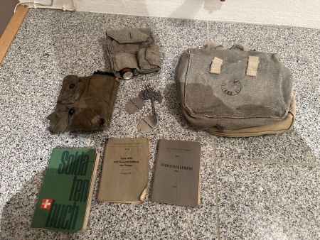 Schweizer Armee Ausrüstung, Vintage, Original!