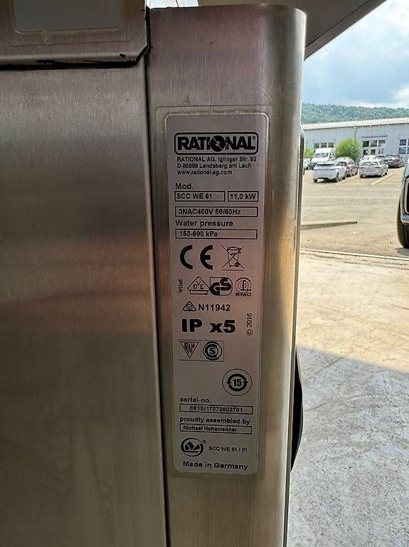 Elettrodomestici da cucina: Rational WE 61 Kombidämpfer Steamer  – Usato da Brugg AG venduto da lali88 7