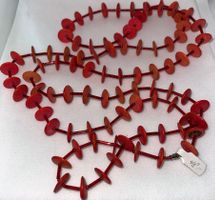 Halskette Kokusnuss / Glas  135 cm.L (HKN8)
