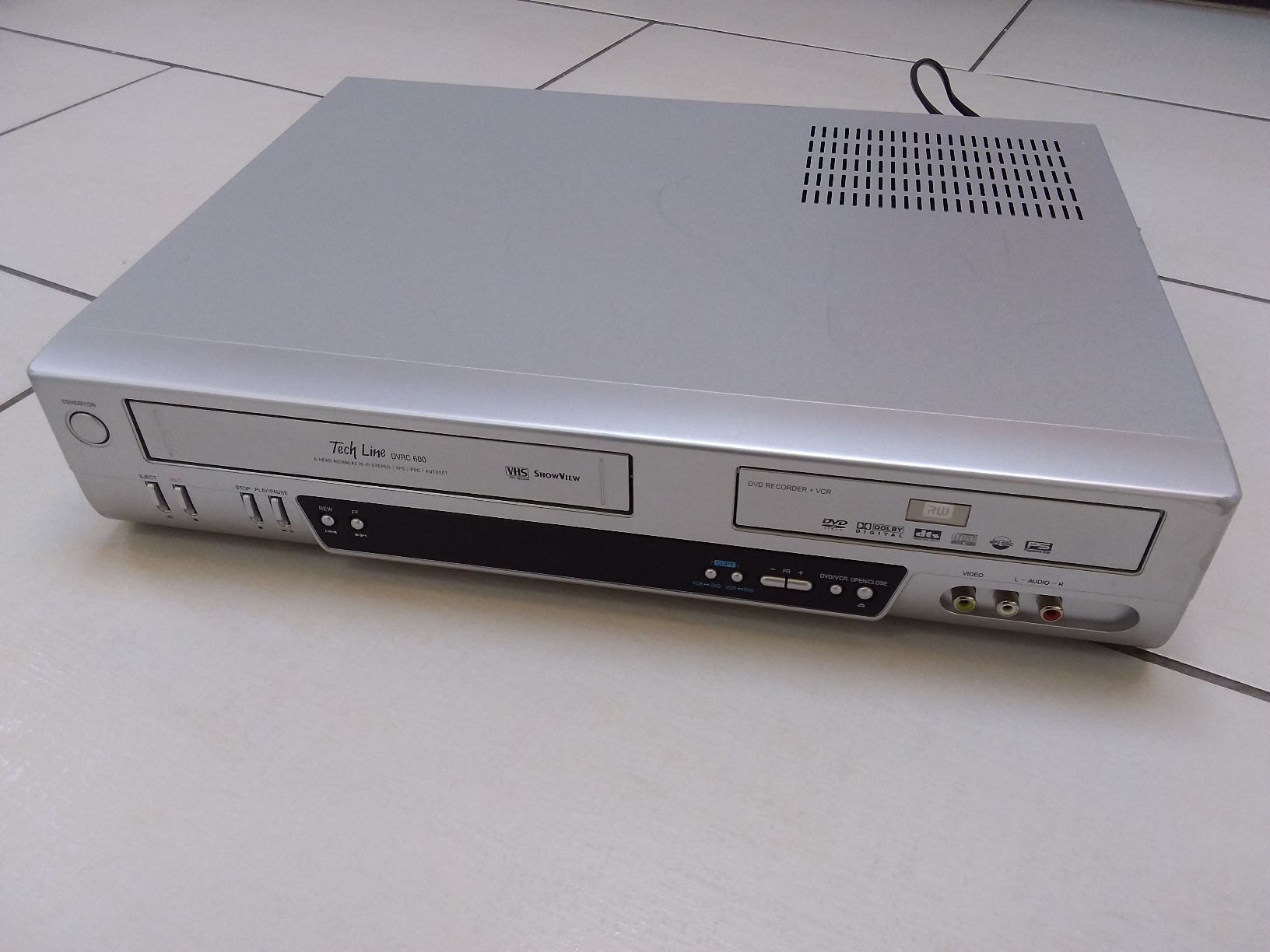 Aufnahmegeräte: VHS DVD Tech Line DVRC 600  – Gebraucht aus Ligornetto von Gurzo 1