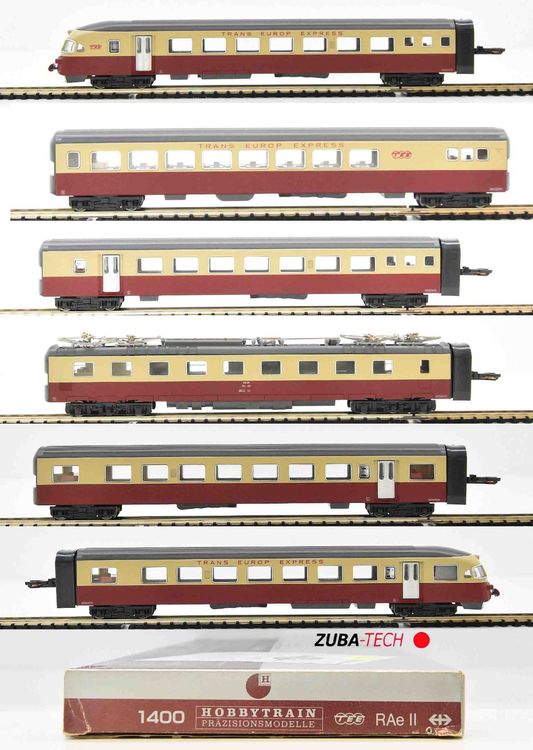 Hobbytrain 1400 TEE RAe 1051 6-tlg SBB TEE Spur N GS Mit OVP | Kaufen ...