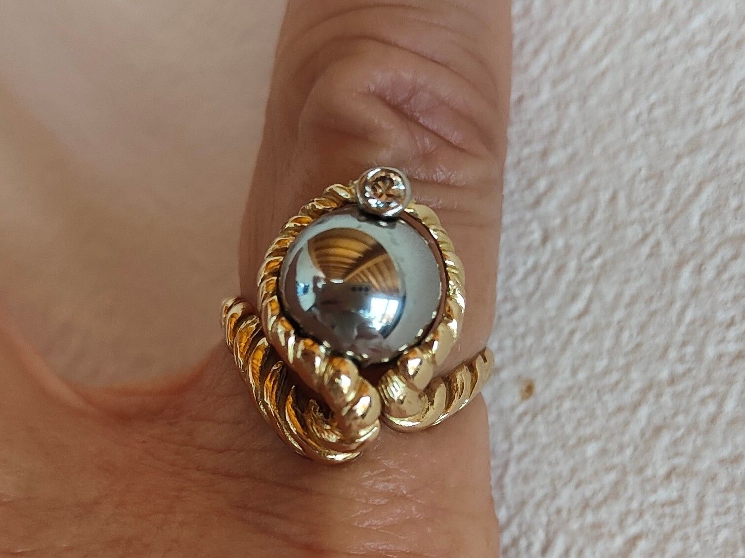 Gilbert Albert Anelli: Bague Gilbert Albert or 750 – Usato da Dugny (Leytron) venduto da ami_96ph