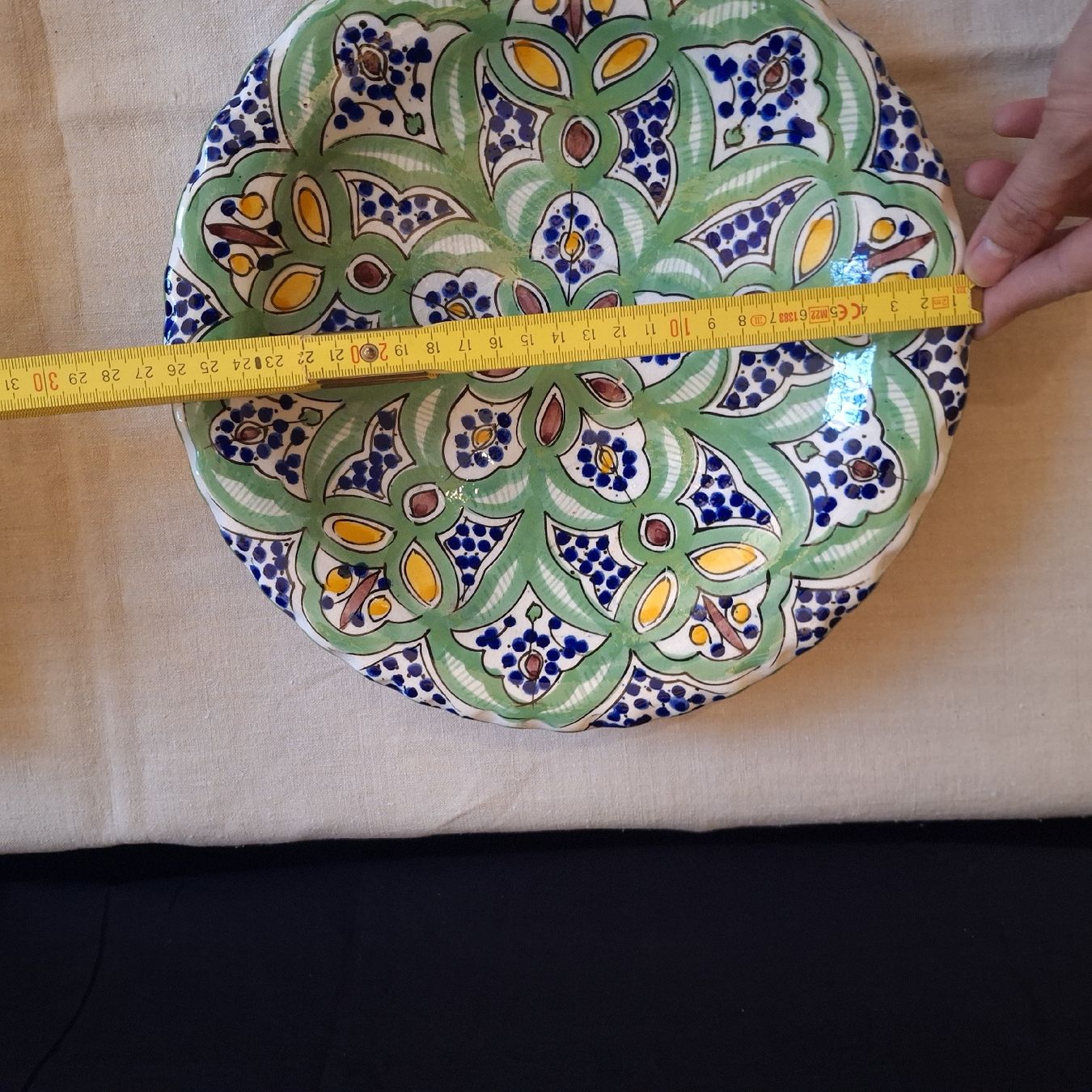 Teller: Versand möglich! Vintage Marokko Teller, Keramik – Gebraucht aus Winterthur von Goldpipau 4
