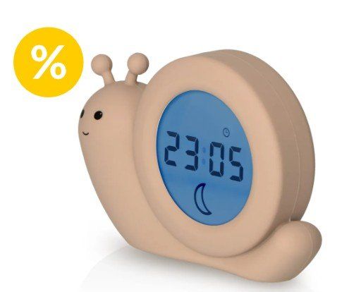 Wecker: Alecto Wecker / Nachtlicht BC110 SIMON, Schnecke – Neu und originalverpackt aus Bassersdorf von COOL-AG 4