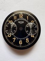 HEUER Antik/Vintage Zifferblatt für hHandaufzug Chrono.