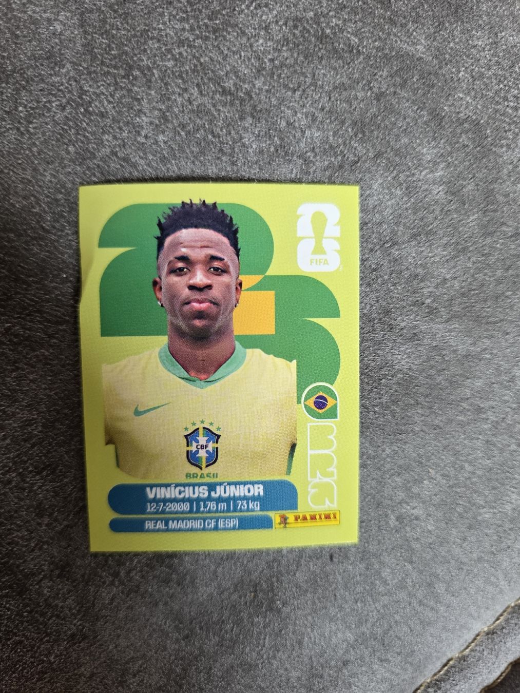 Panini Carte collezionabili: Panini WM 2026 BRA 14 Vinicus Junior – Nuovo (secondo la descrizione) da Romanshorn venduto da leeh78