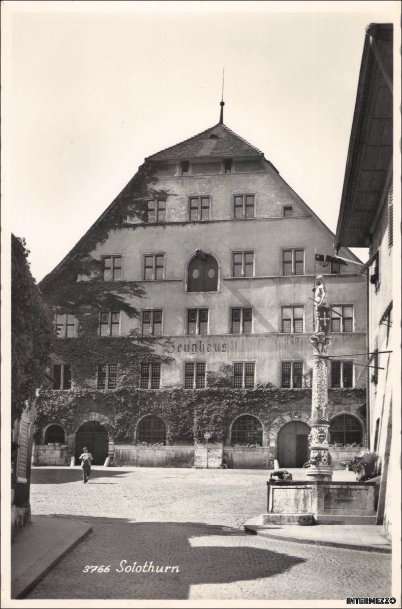 Cartoline postali: Solothurn // Zeughaus – Usato da Basel venduto da intermezzo12