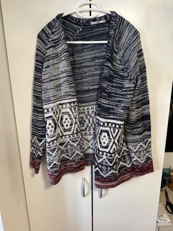 Strickjacke blau (XL)